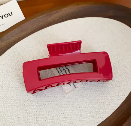 gumowa klamra do włosów